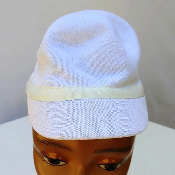 Kangol Accessories Kids Bamboo Kangol Cap White W Cream Trim L
